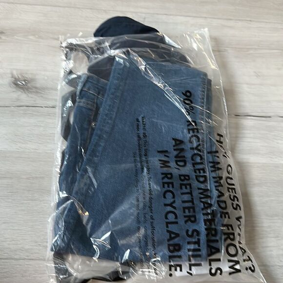 ASOS DESIGN Maternity skinny jeans in mid blue with over bump 12/32 NWT IN PKG - Picture 7 of 7